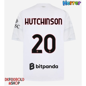 AC Milan Omari Hutchinson #20 Udebanetrøje 2026-27 Kort ærmer AC Milan Omari Hutchinson #20 Udebanetrøje 2026-27 Kort ærmer